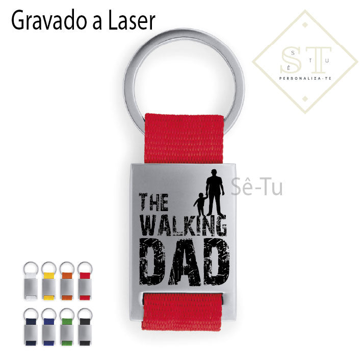 Walking DAD Keychain