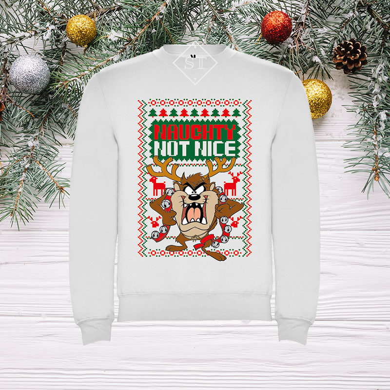Sudadera navideña de Taz para niños