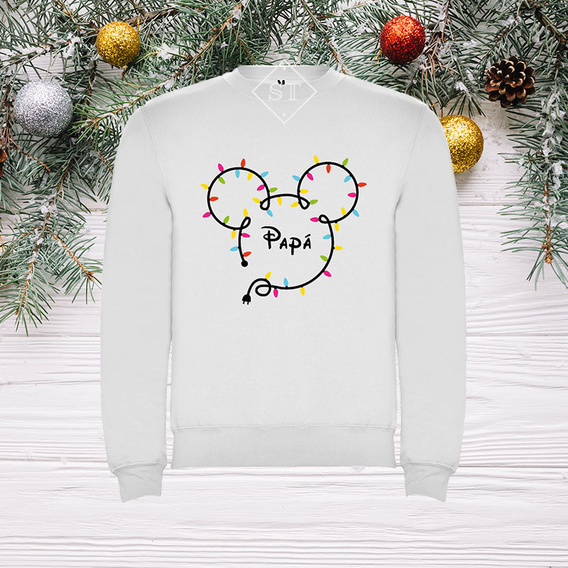 Mickey Mouse 2 Christmas Sweatshirt - Adult