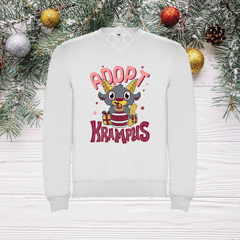 Sudadera navideña de Krampus para adultos