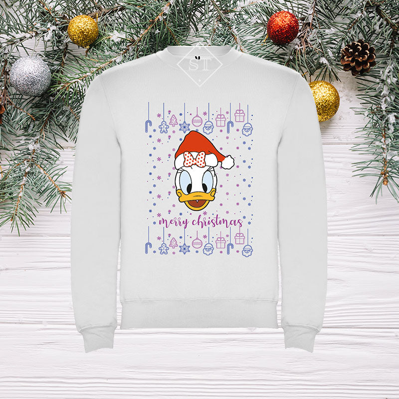 Daisy Christmas Sweatshirt - Adult