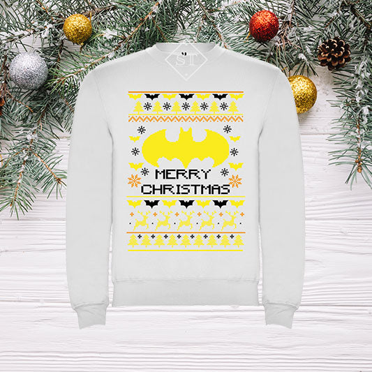 Batman Christmas Sweatshirt - Adult