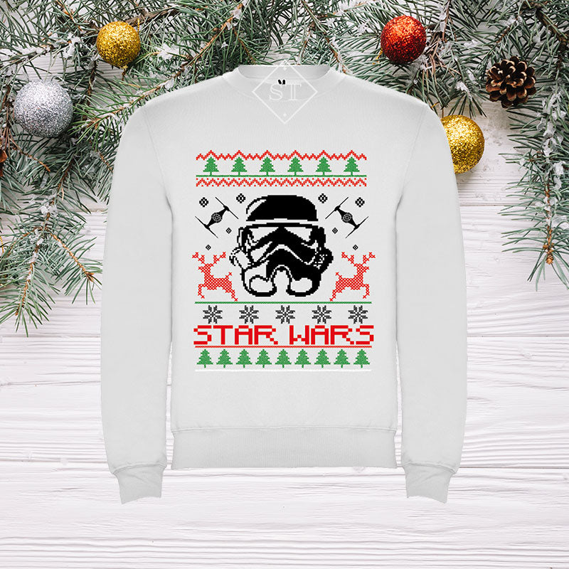 Sudadera navideña de Star Wars para adultos