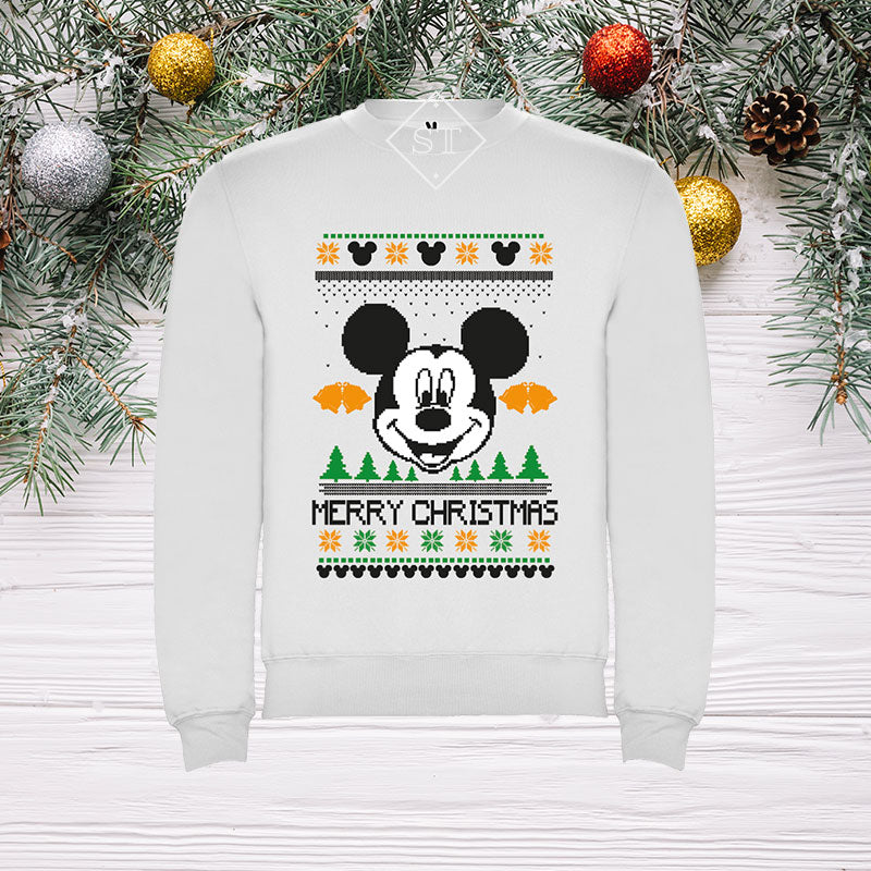 Sudadera navideña de Mickey Mouse 4 para adultos