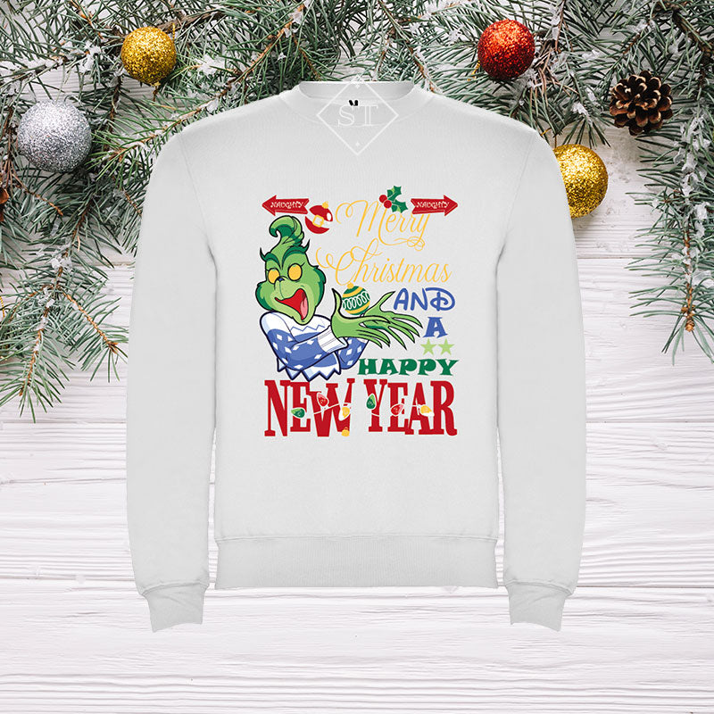 Sudadera navideña del Grinch para adultos
