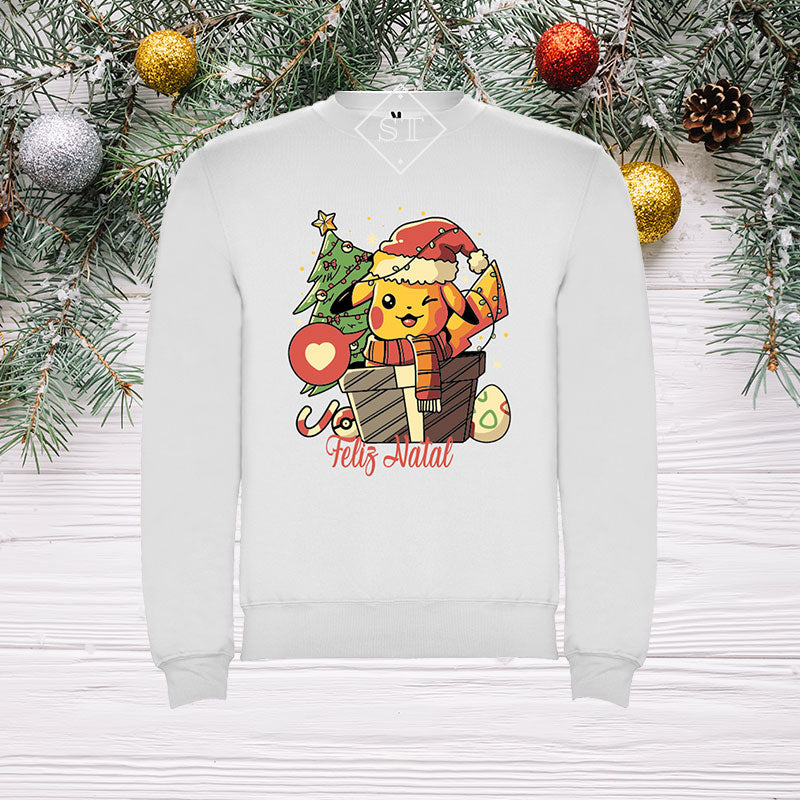 Pikachu Christmas Sweatshirt - Adult