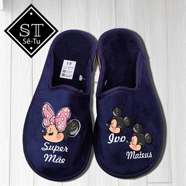 Pantuflas de súper mamá