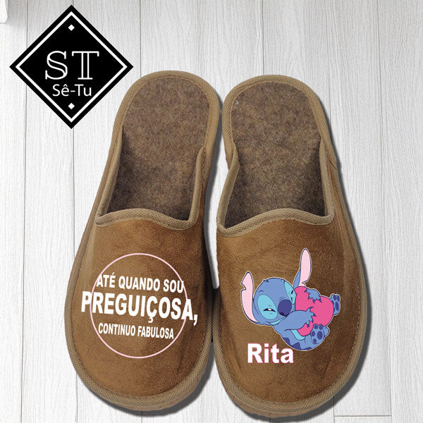 Chinelos Preguiçosa Fabulosa
