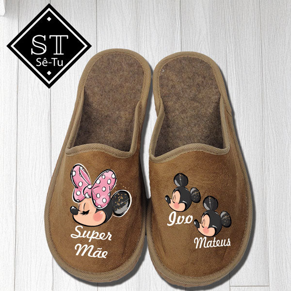 Pantuflas de súper mamá