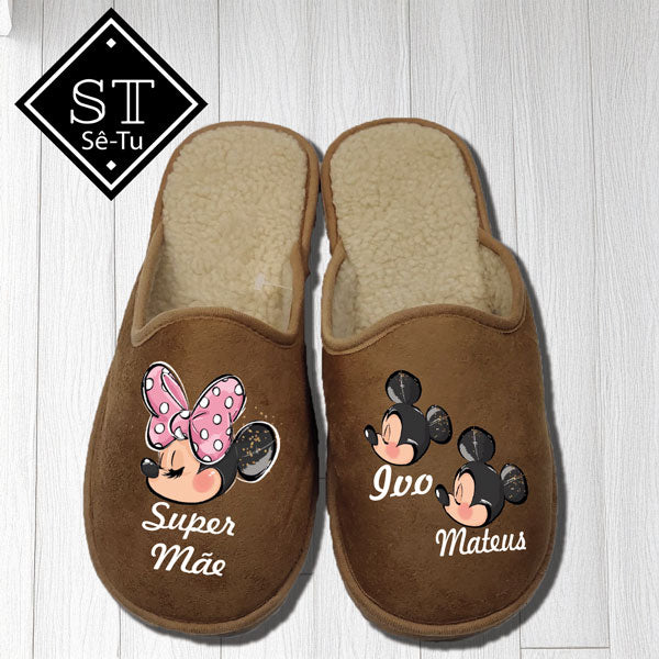 Pantuflas de súper mamá