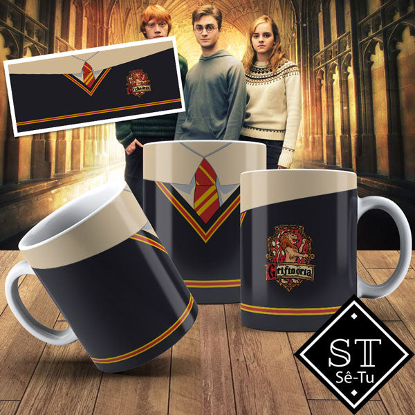 Taza del trío de Harry Potter GK