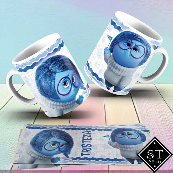 Taza divertida de tristeza de GK