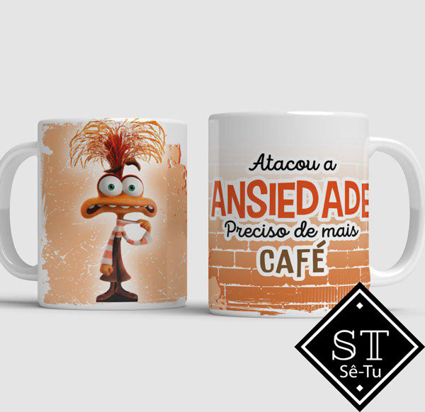 Caneca Ansiedade-Divertidamente GK