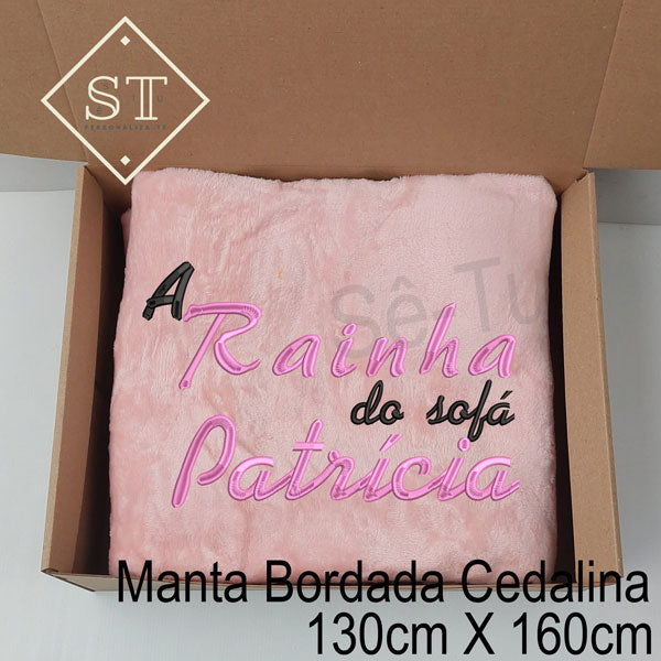 Manta a Rainha do Sofá