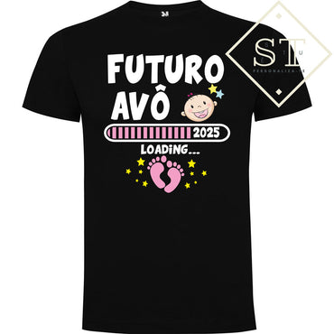 T-shirt Futuro Avô Menina