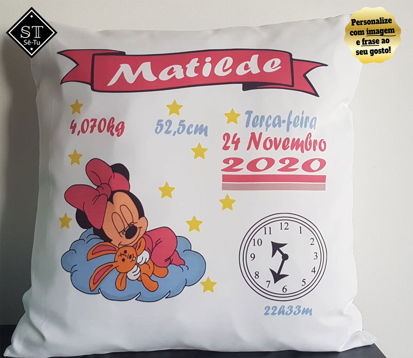 Almohada de manos de corazón de madre