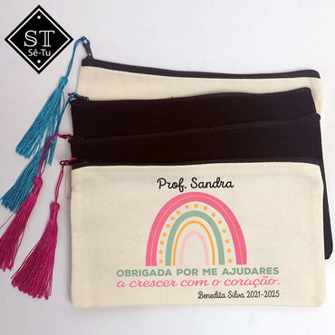 Necessaire Arco-Íris Professora
