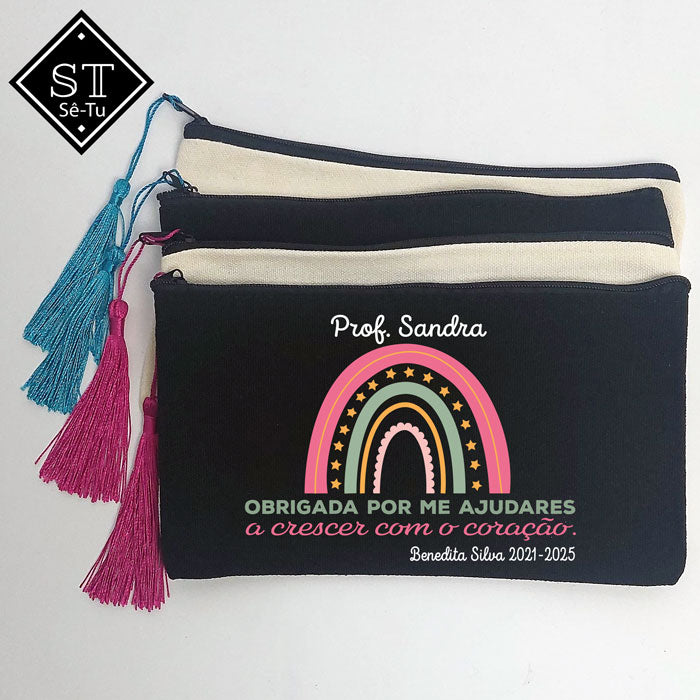 Necessaire Arco-Íris Professora