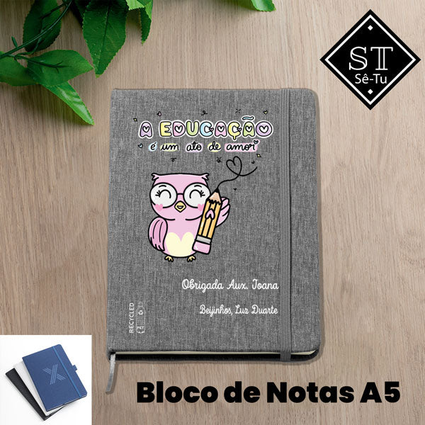 Bloco de Notas Auxiliar Ato de Amor