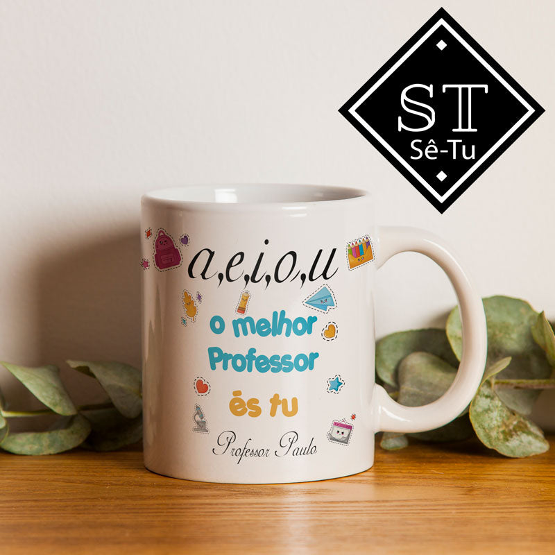 Caneca A.E.I.O.U