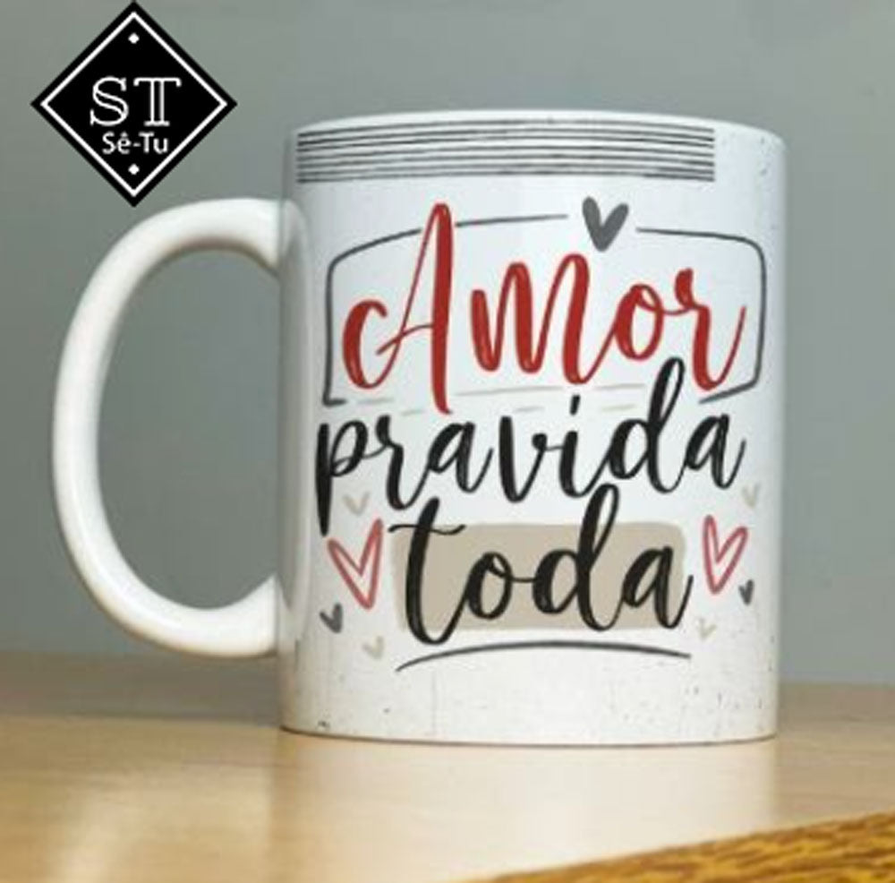 Caneca Amor para Toda a Vida