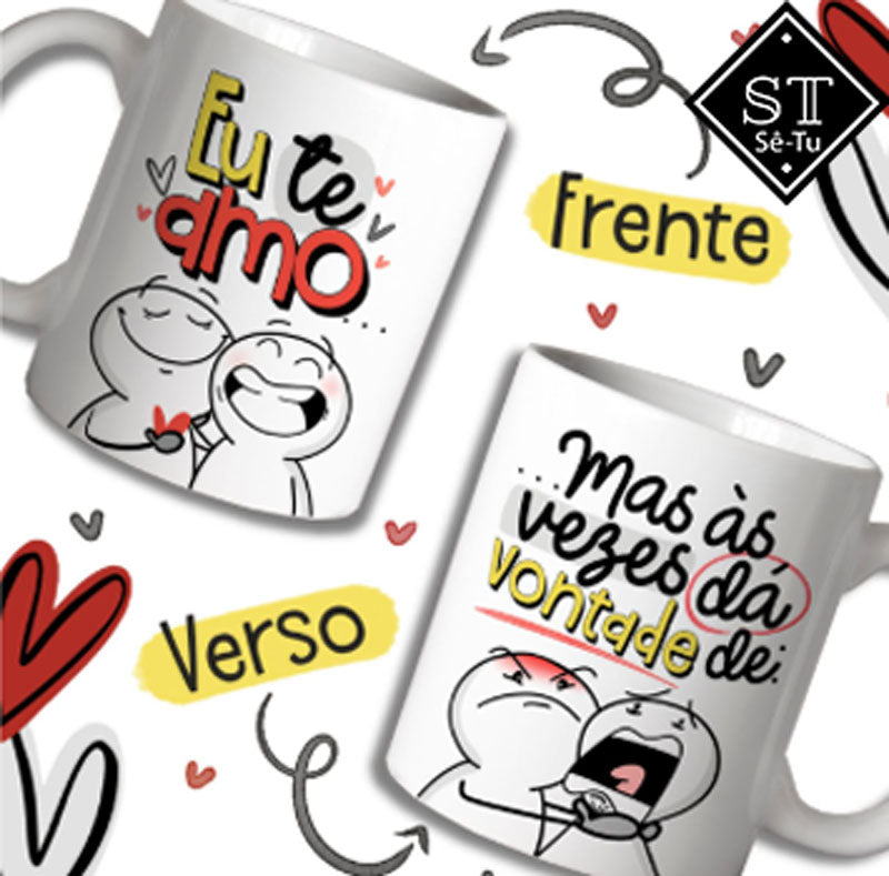 Dos líneas no se cruzan por nada (taza)