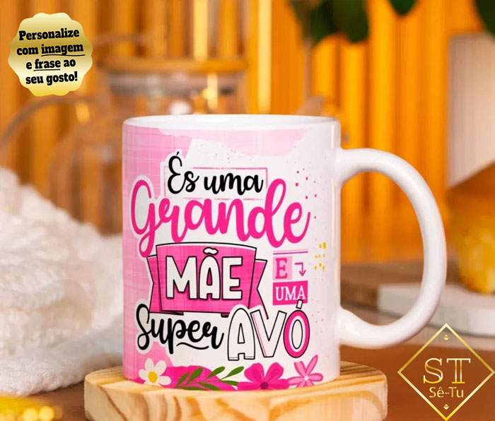 Taza Eres una gran mamá/superabuela