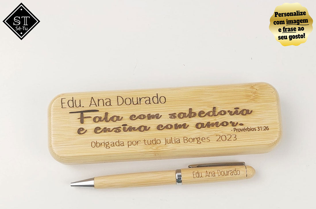 Bolígrafo rotativo El Principito con estuche