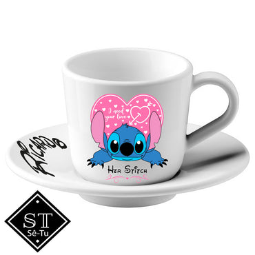 Chávena Café Her Stich His Angel