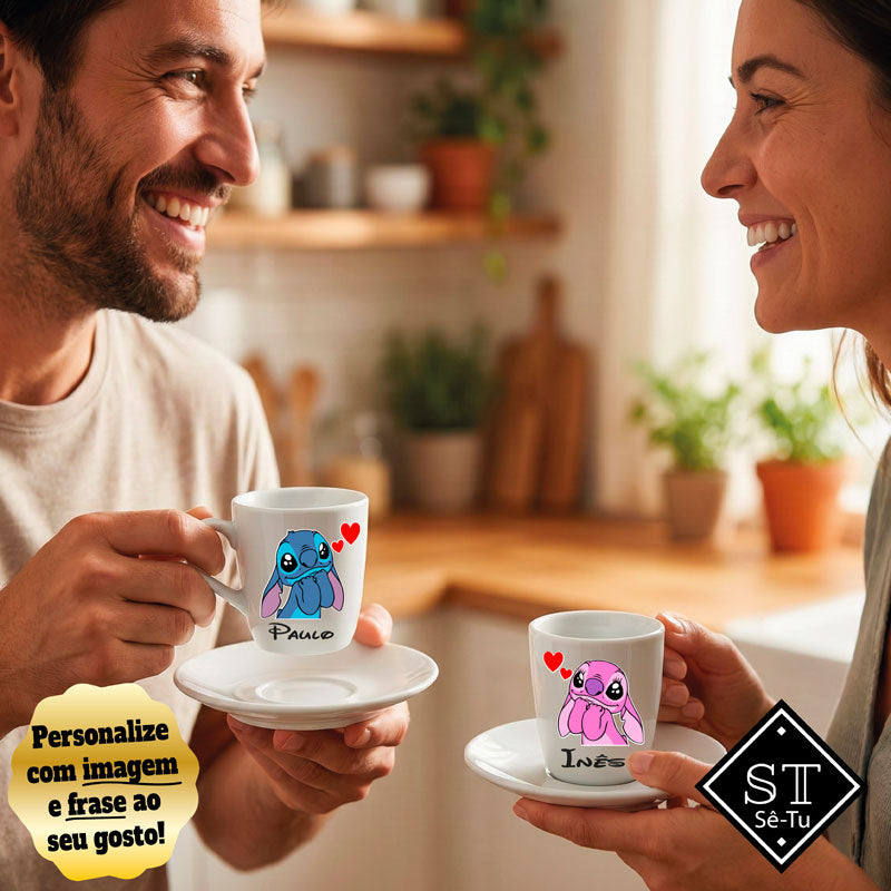 Chávena Café Stich & Angel