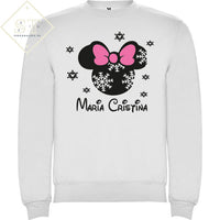 Sweatshirt Mickey Flocos Natal - Criança