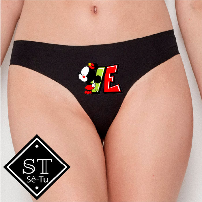 Boxer/Cueca Mickey + Minnie Love