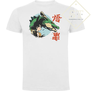 Goku and Shenron (143)