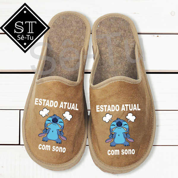 Chinelos Estado Atual Com Sono