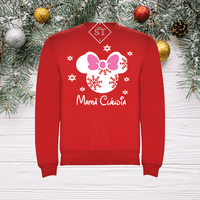 Sweatshirt Mickey Flocos Natal - Papá