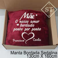 Manta Mãe ponto a ponto