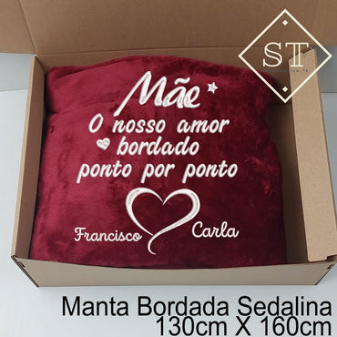 Manta Mãe ponto a ponto