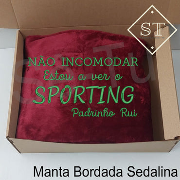 Manta Não Incomodar Sporting