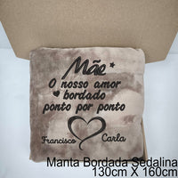 Manta Mãe ponto a ponto