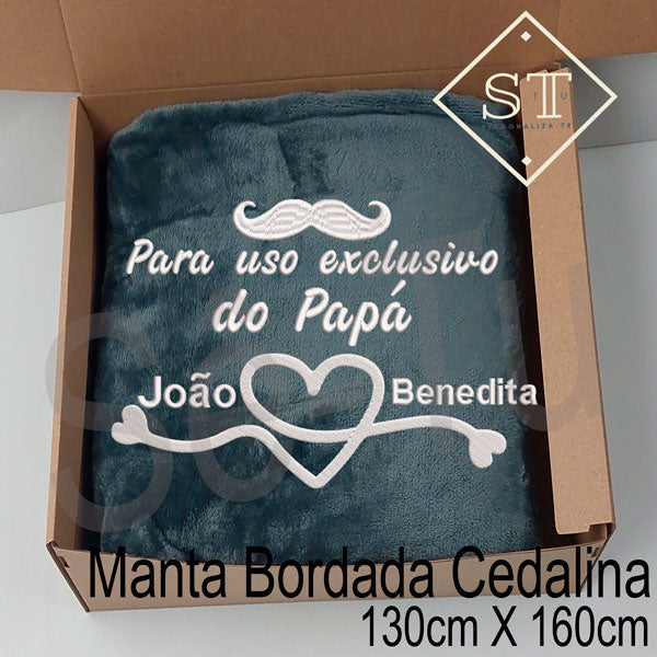 Manta para uso exclusivo do papá - Sê-Tu
