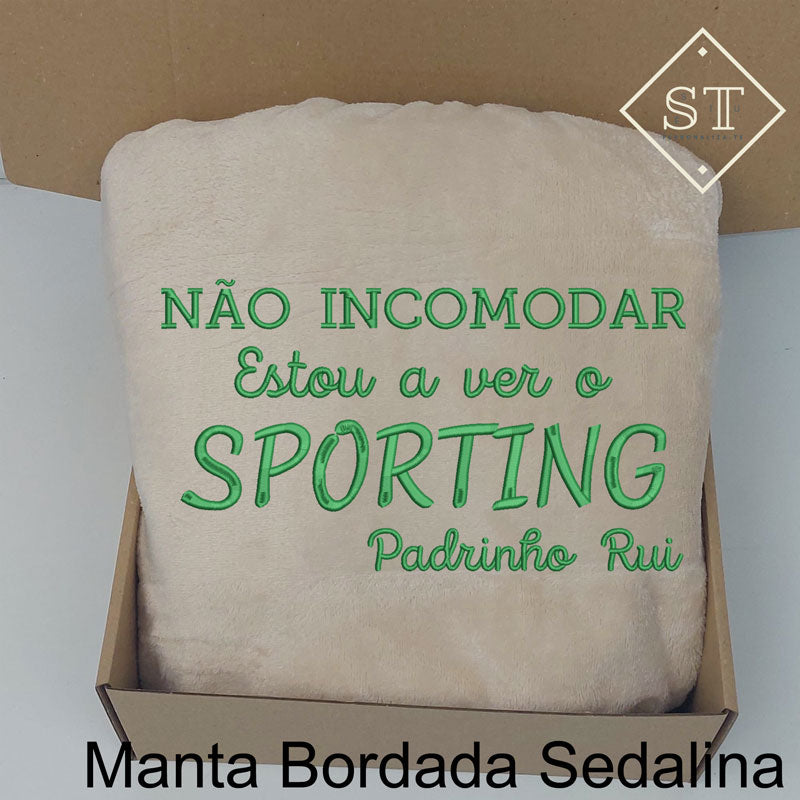 Manta Não Incomodar Sporting