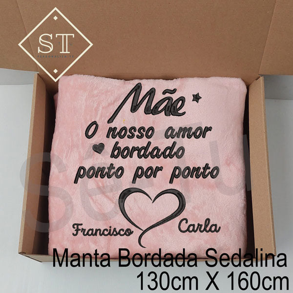 Manta Mãe ponto a ponto