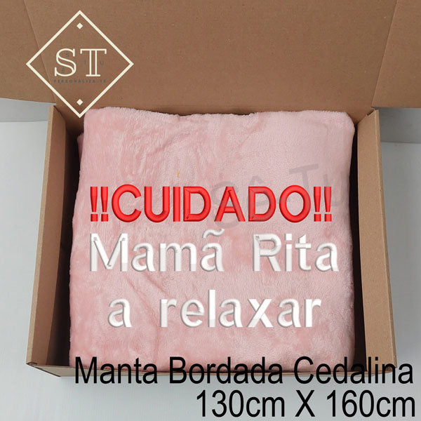 Manta Cuidado Mamã a Relaxar