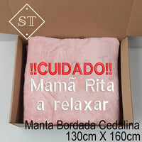 Manta Cuidado Mamã a Relaxar