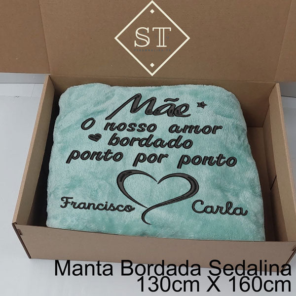 Manta Mãe ponto a ponto