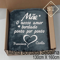 Manta Mãe ponto a ponto