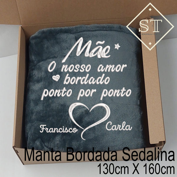 Manta Mãe ponto a ponto