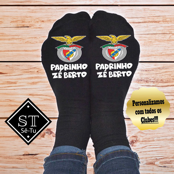 Calcetines "No te molestes" del Benfica
