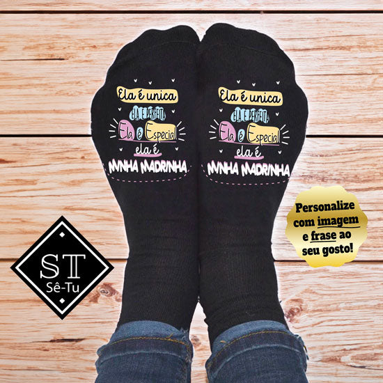 Calcetines del Padrino (Kinship) Te amo hasta la luna