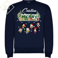 Sweatshirt Mickey Pendurado Natal - Mamã